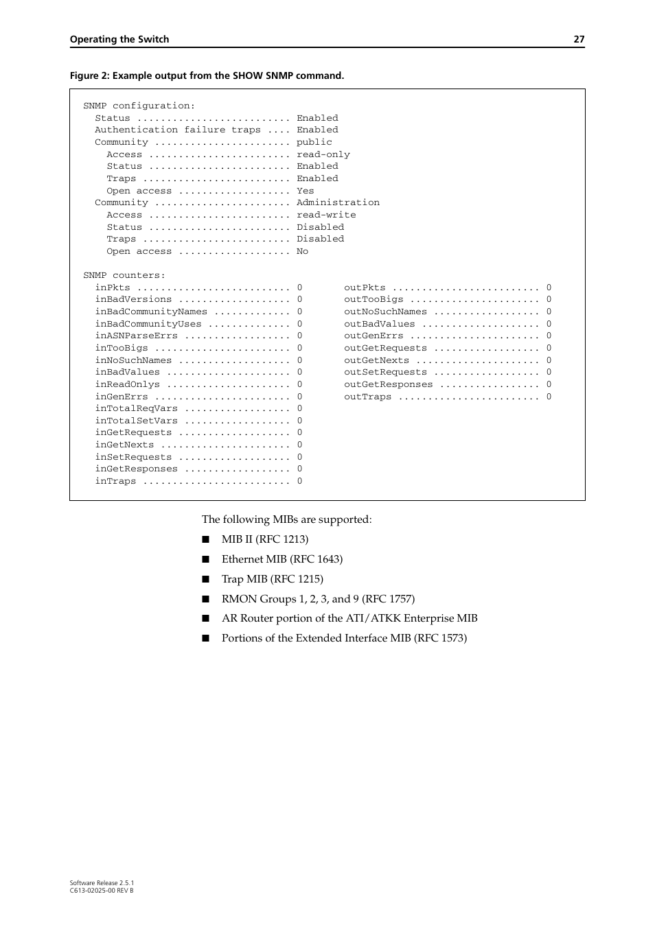 Allied Telesis Rapier Switch User Manual | Page 27 / 74