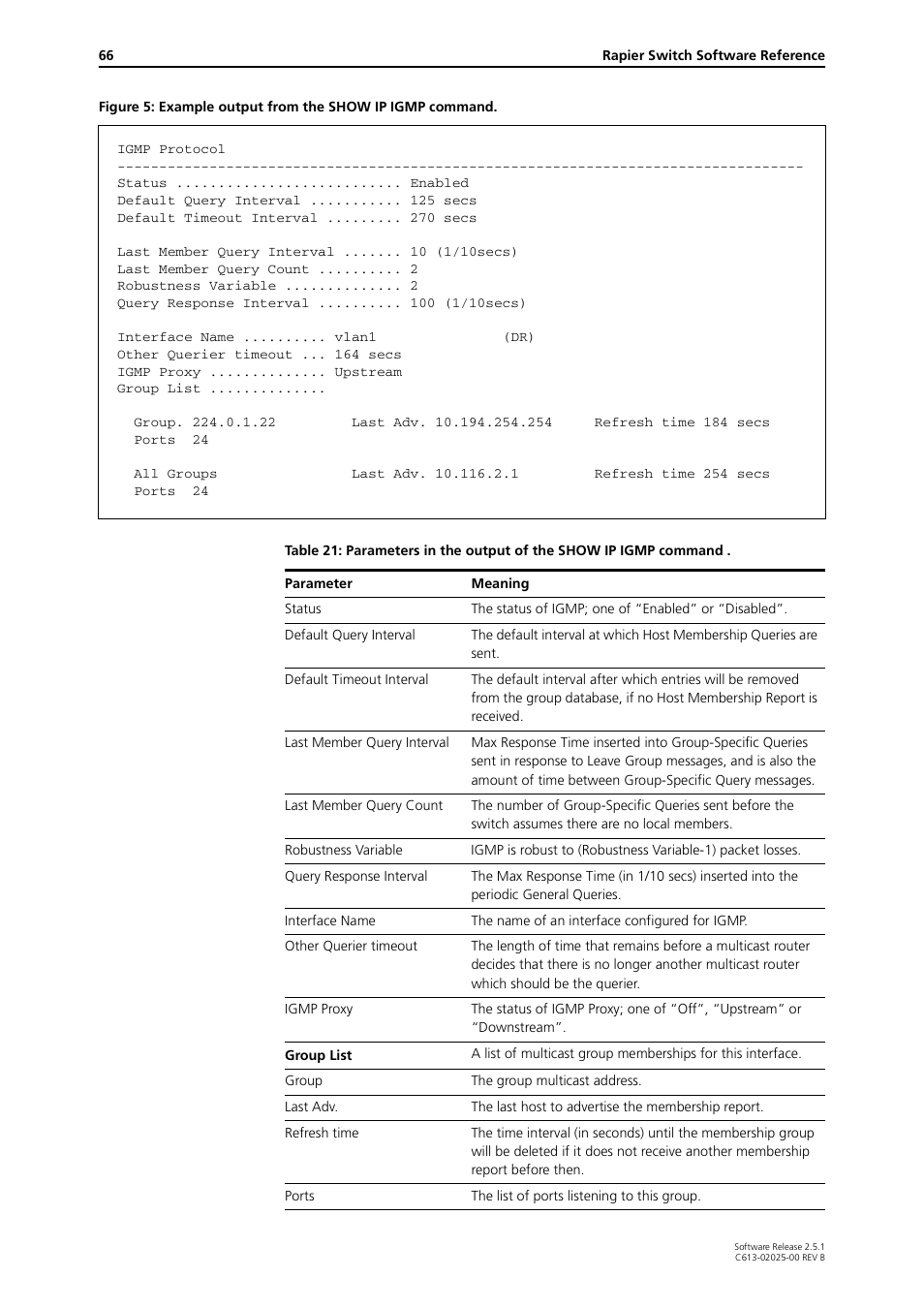 Allied Telesis Rapier Switch User Manual | Page 66 / 74