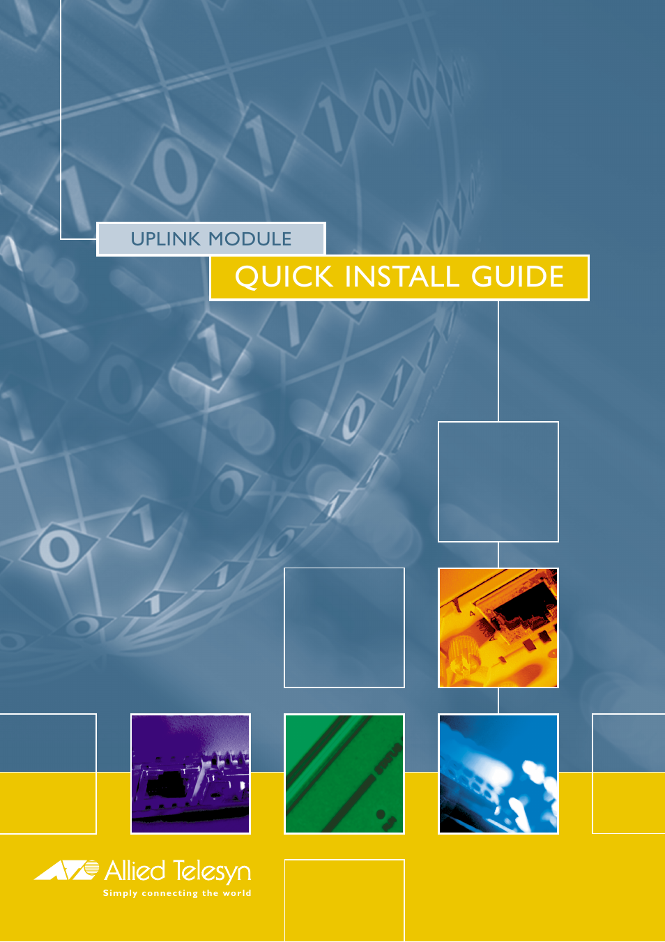 Allied Telesis Uplink Module User Manual | 6 pages
