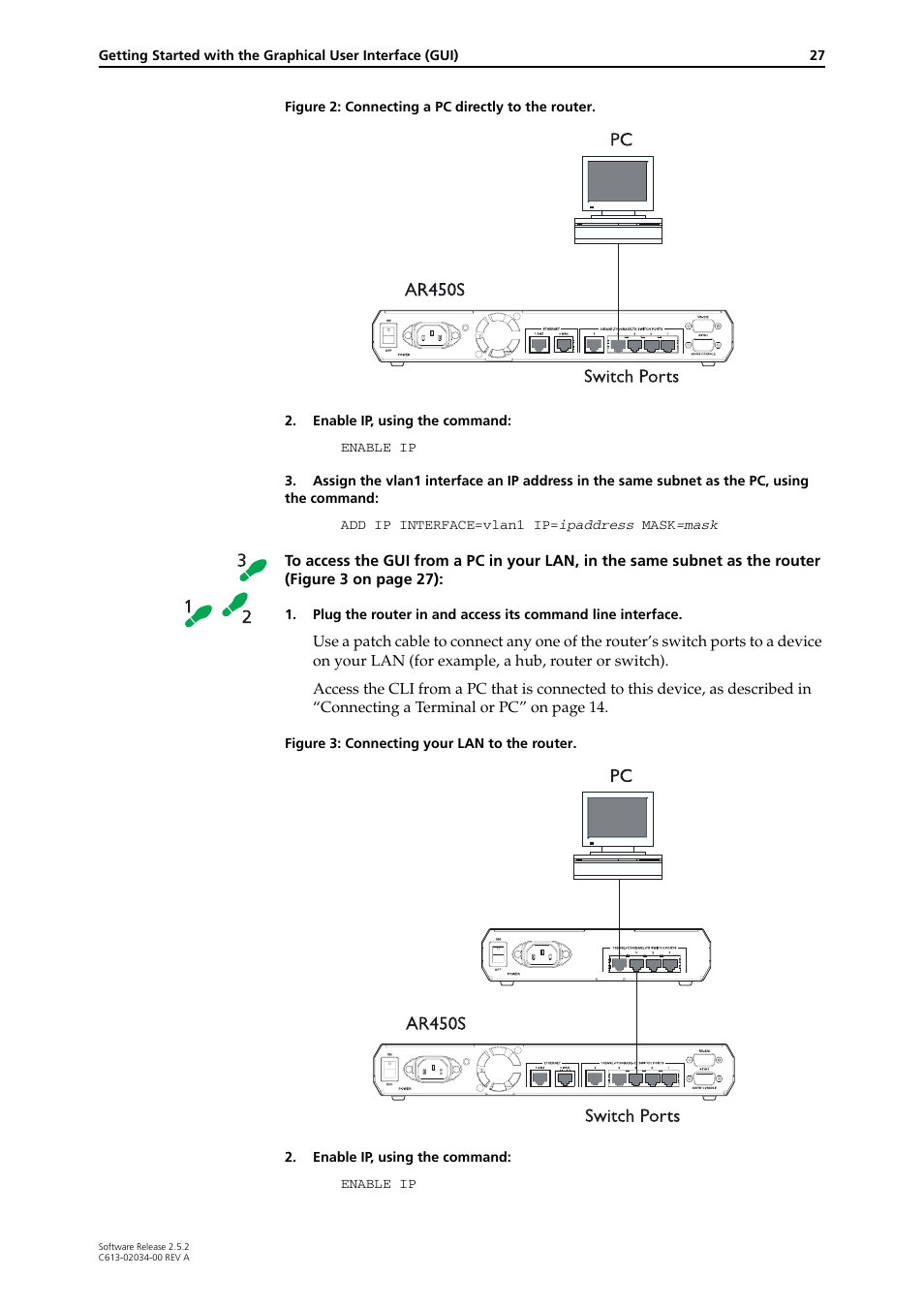 Allied Telesis AR400 Series Router User Manual | Page 27 / 119