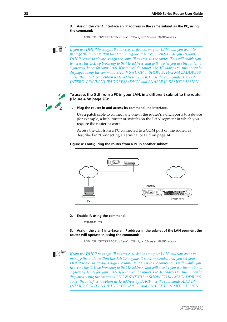 Allied Telesis AR400 Series Router User Manual | Page 28 / 119