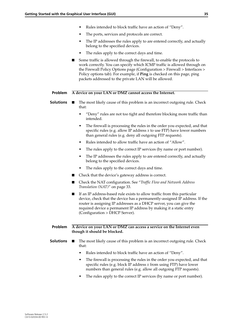 Allied Telesis AR400 Series Router User Manual | Page 35 / 119