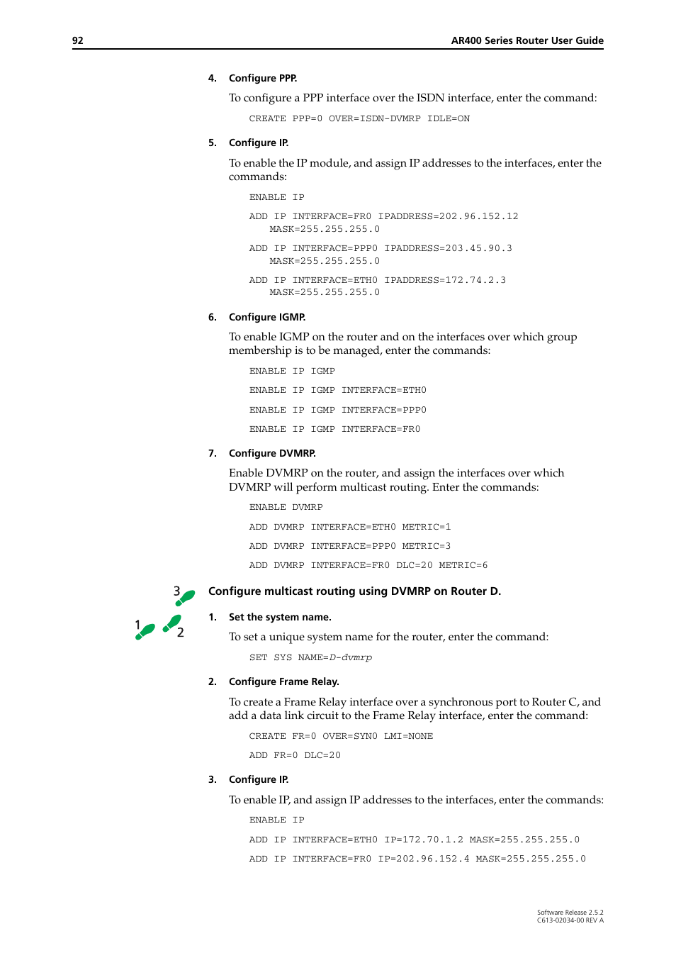 Allied Telesis AR400 Series Router User Manual | Page 92 / 119