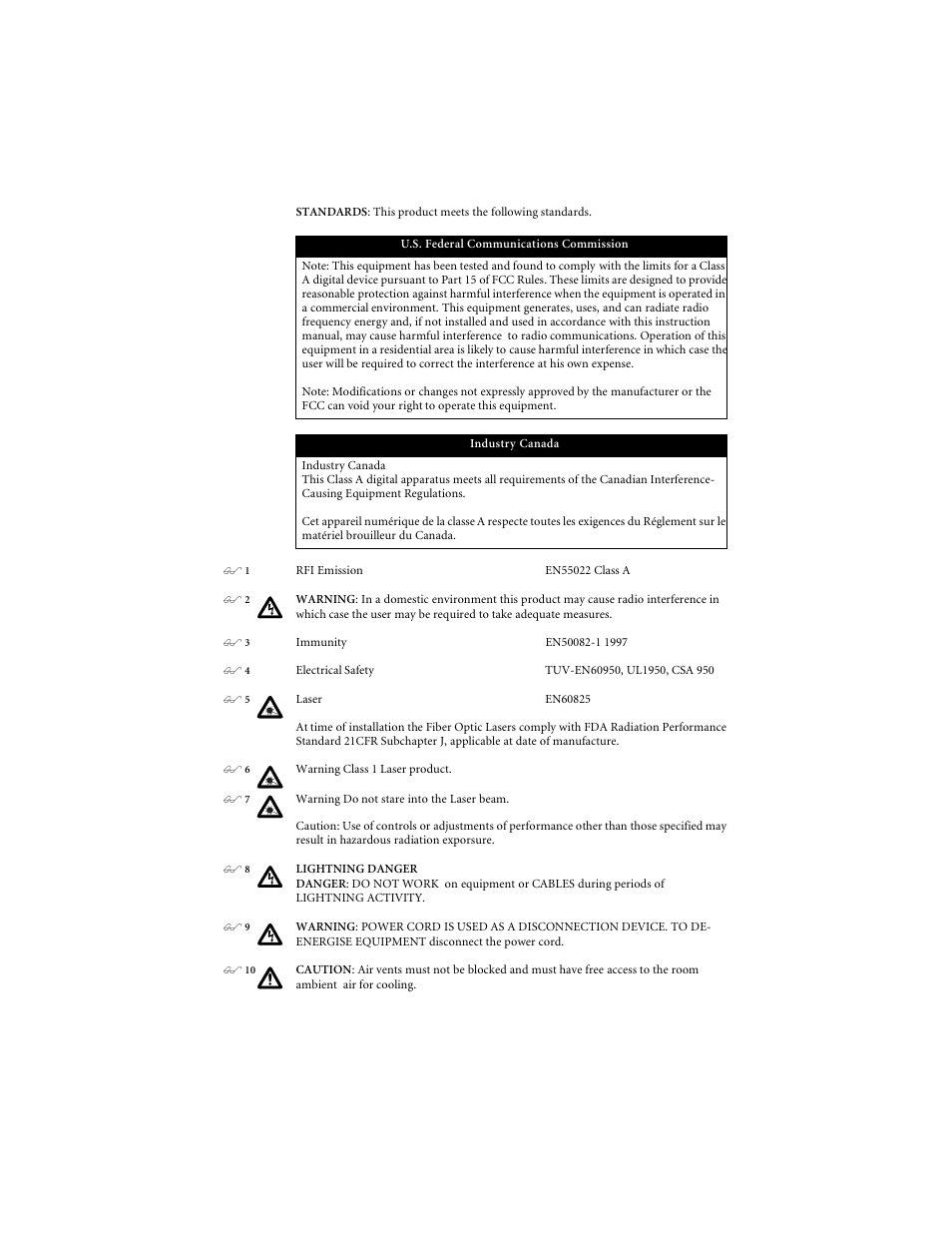 Allied Telesis AT-A19 User Manual | Page 18 / 32
