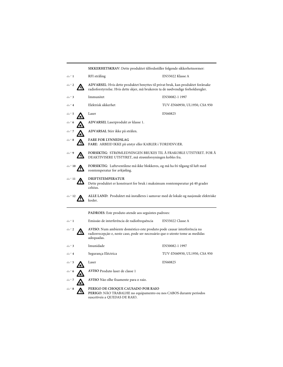 Allied Telesis AT-A19 User Manual | Page 23 / 32