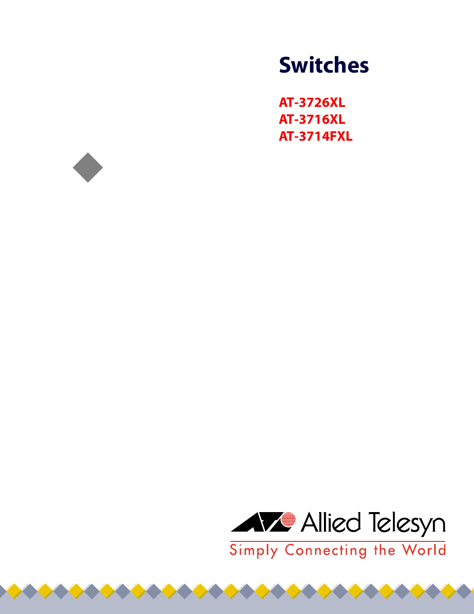 Allied Telesis AT-3714FXL User Manual | 56 pages