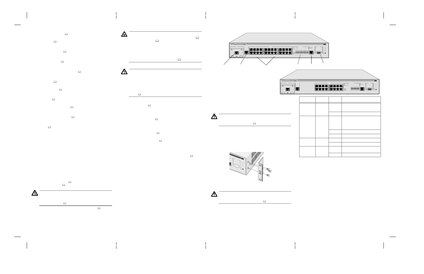 Allied Telesis AT-3716XL User Manual | 2 pages