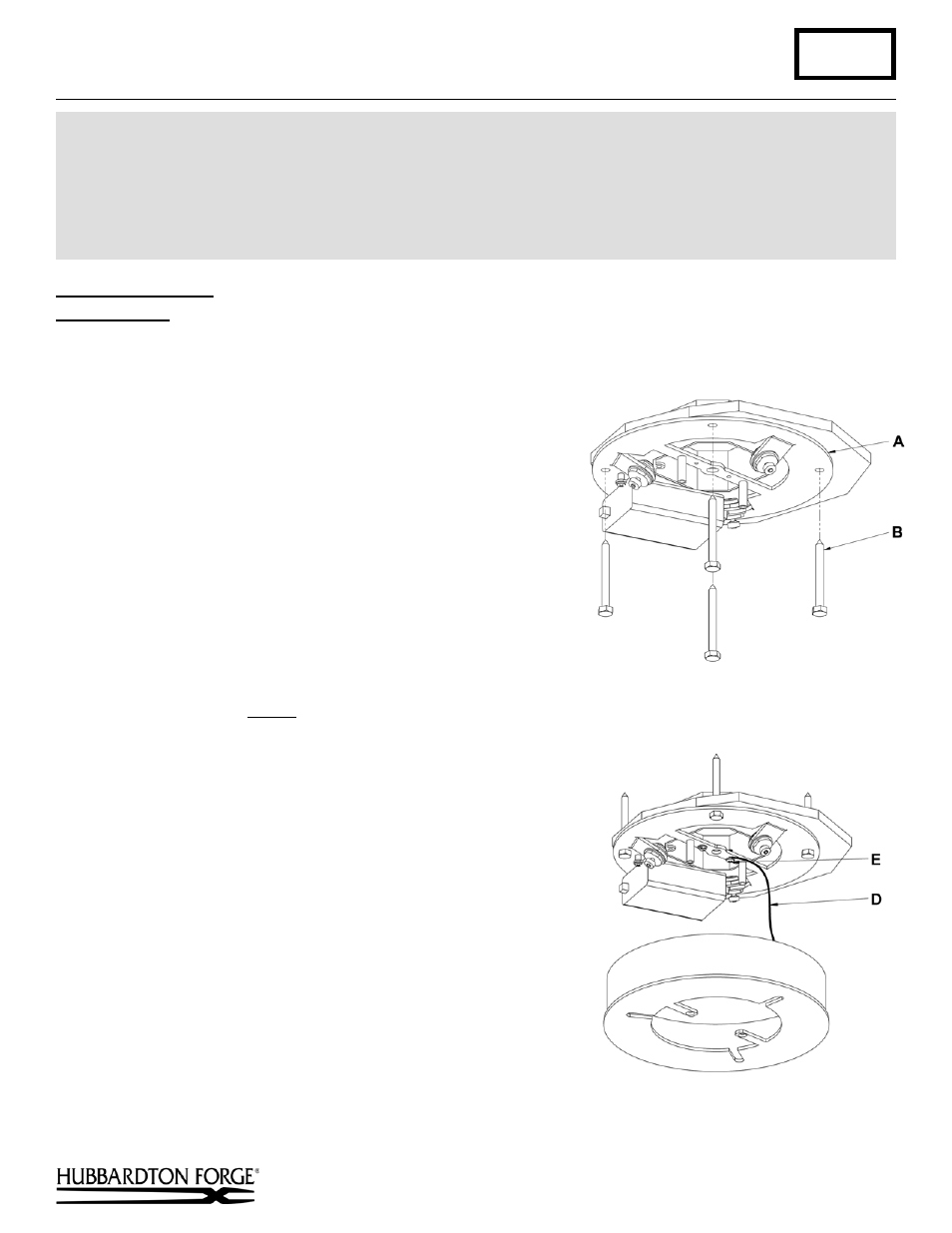 Hubbardton Forge 138587 User Manual | 3 pages