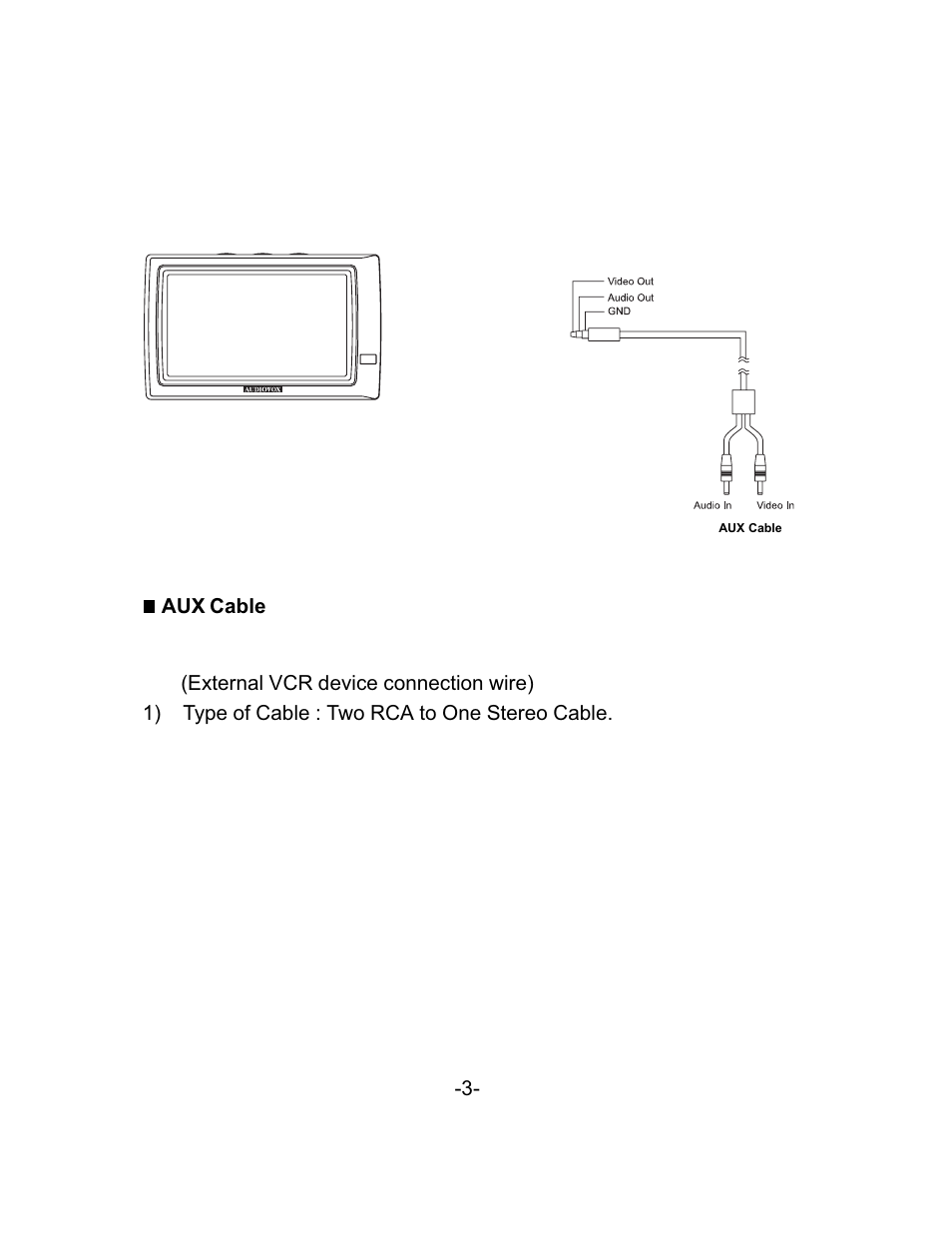 Audiovox LCM5N User Manual | Page 3 / 11