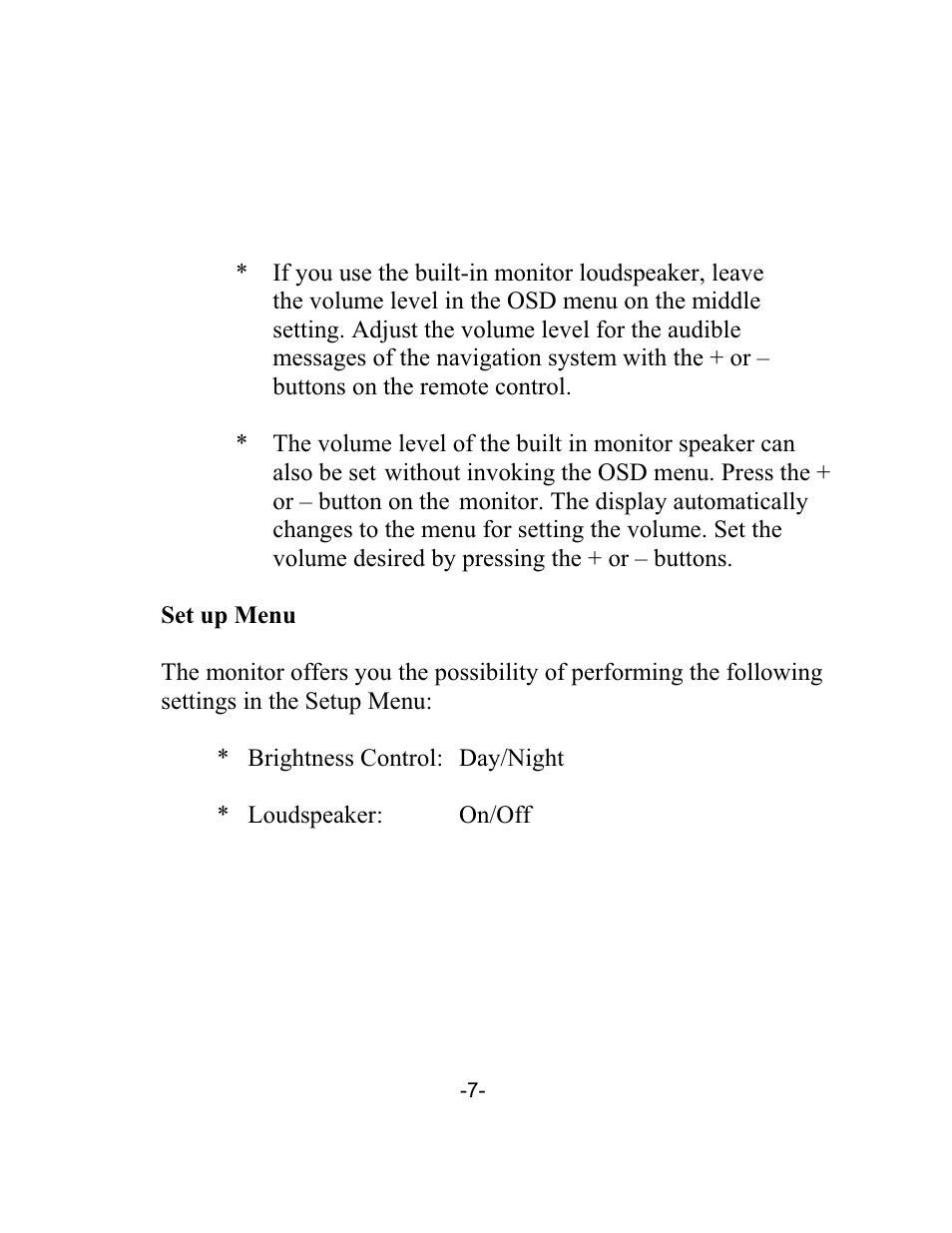 Audiovox LCM5N User Manual | Page 7 / 11