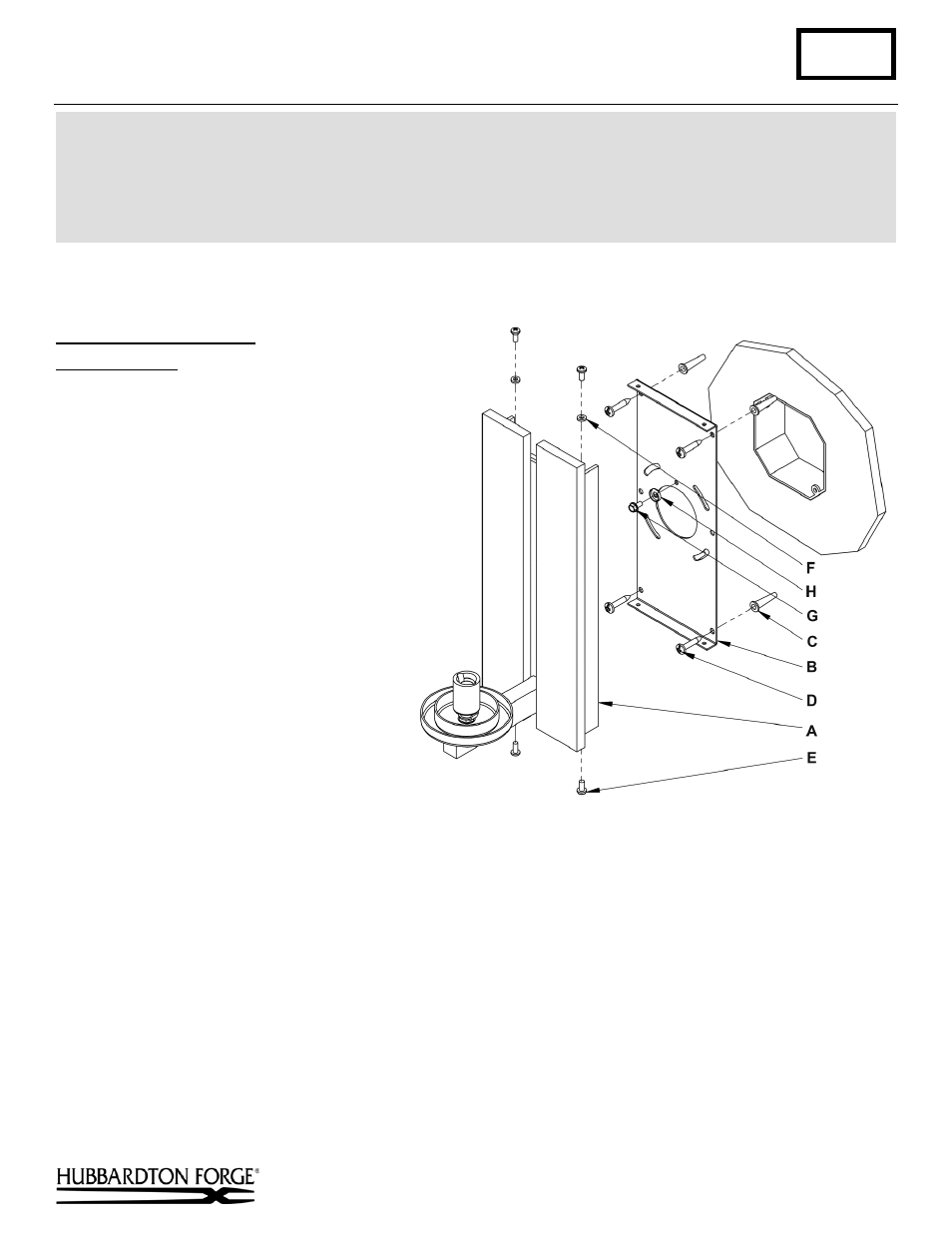 Hubbardton Forge 205060 User Manual | 2 pages