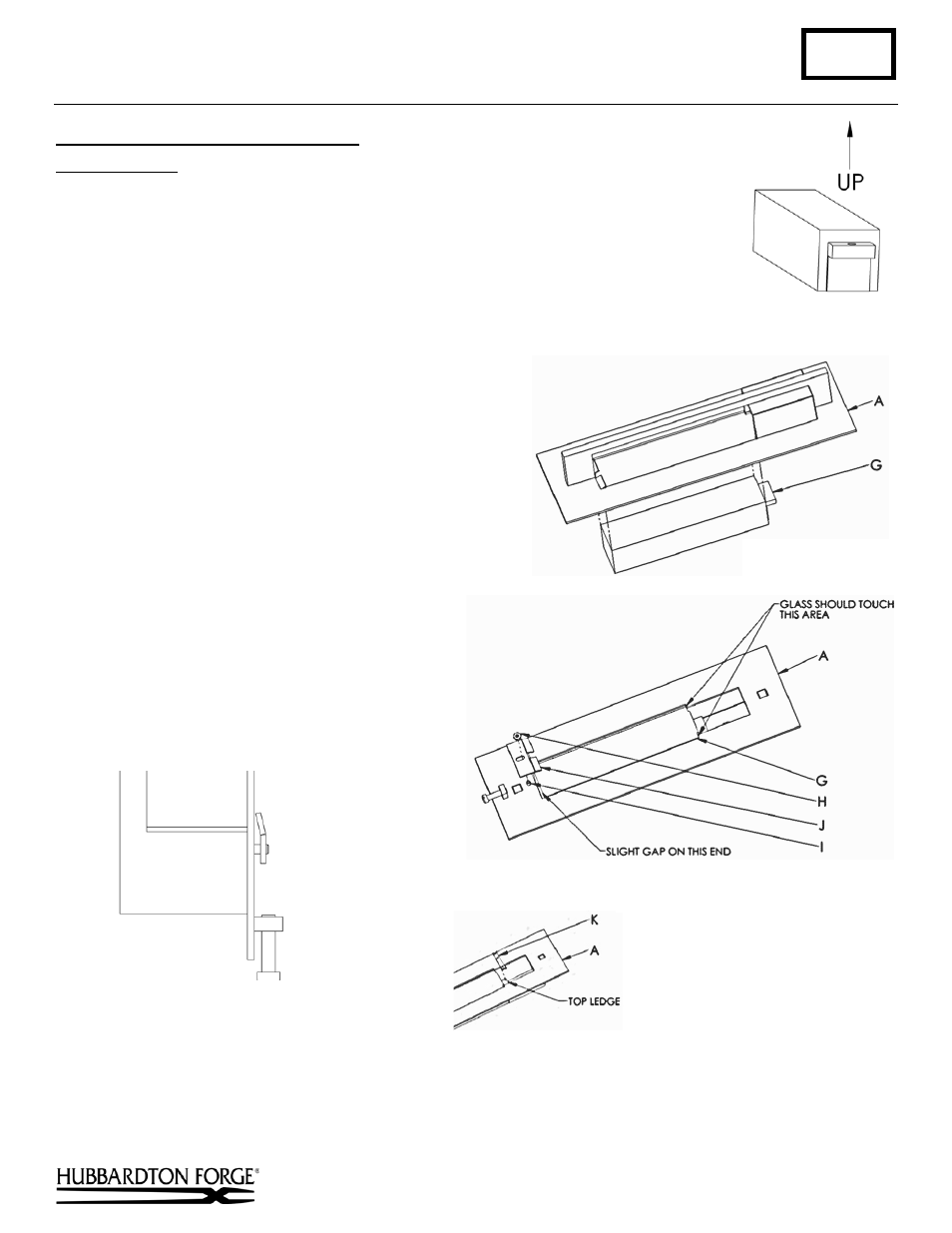 Component parts, B279, Installation instructions | Hubbardton Forge 206425 User Manual | Page 2 / 3