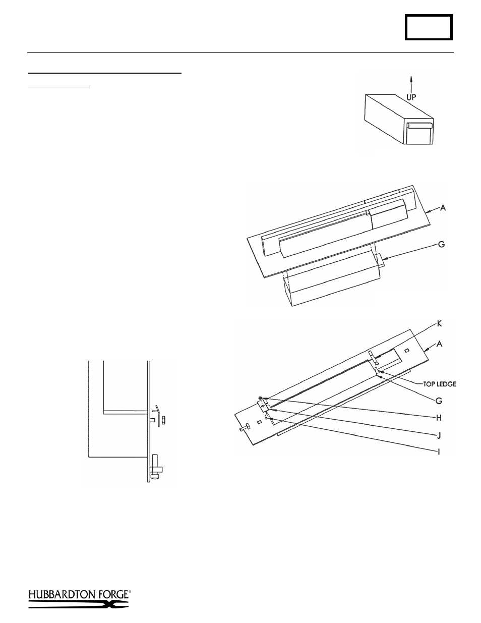 Component parts, B280, Installation instructions | Hubbardton Forge 206430 User Manual | Page 2 / 3