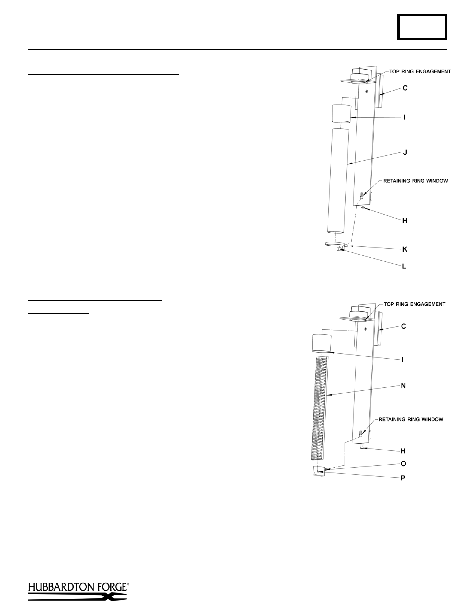 Component parts, To install aluminum plate option (figure 4), B289 | Installation instructions | Hubbardton Forge 206450 User Manual | Page 2 / 3