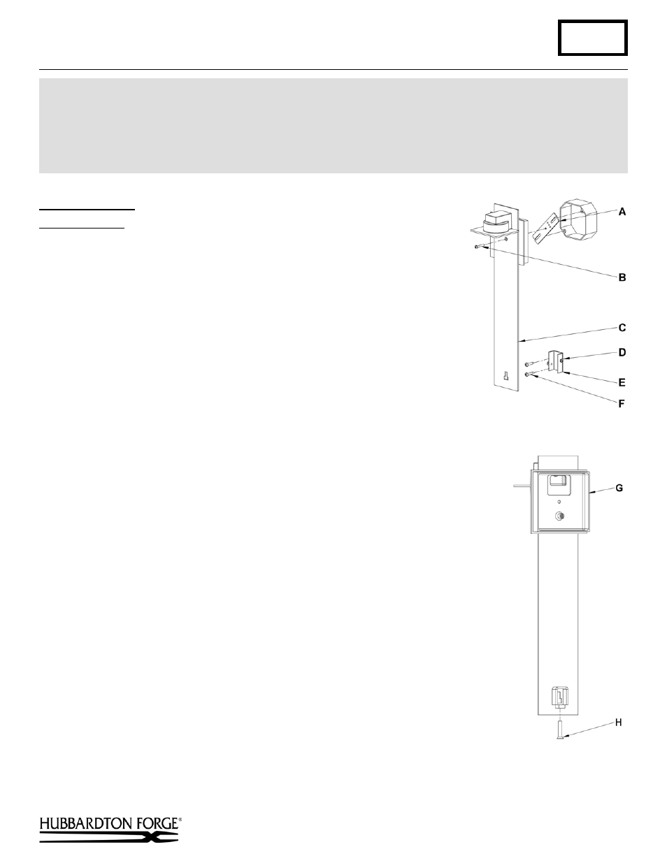 Hubbardton Forge 206455 User Manual | 3 pages