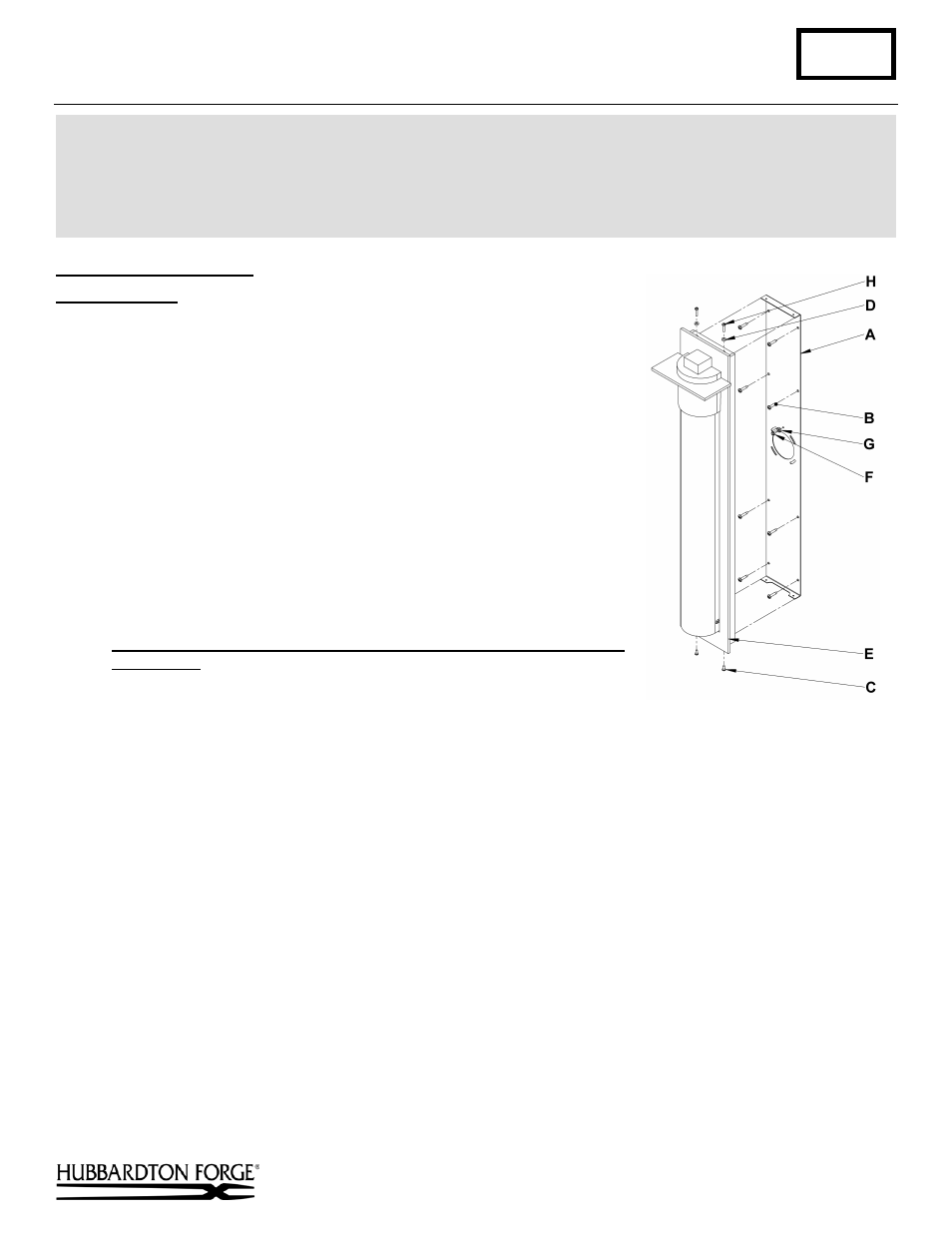 Hubbardton Forge 206460 User Manual | 4 pages