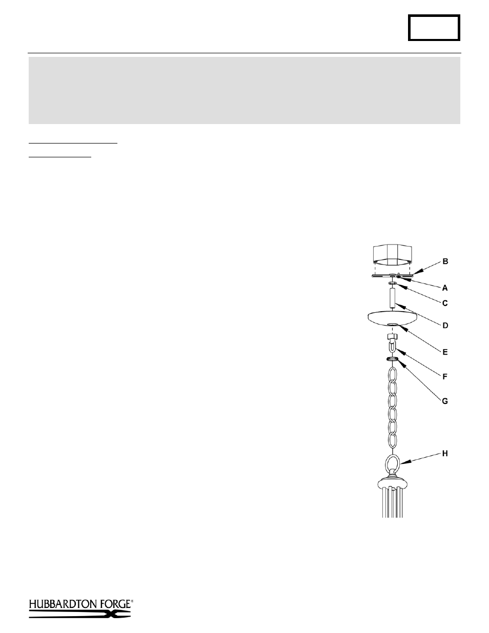 Hubbardton Forge 19104315LC User Manual | 1 page