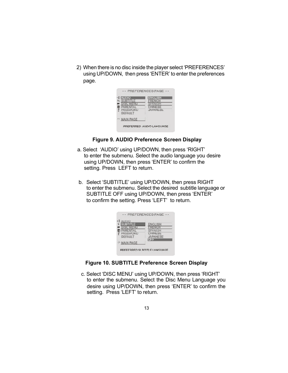 Audiovox VBP50 User Manual | Page 13 / 35