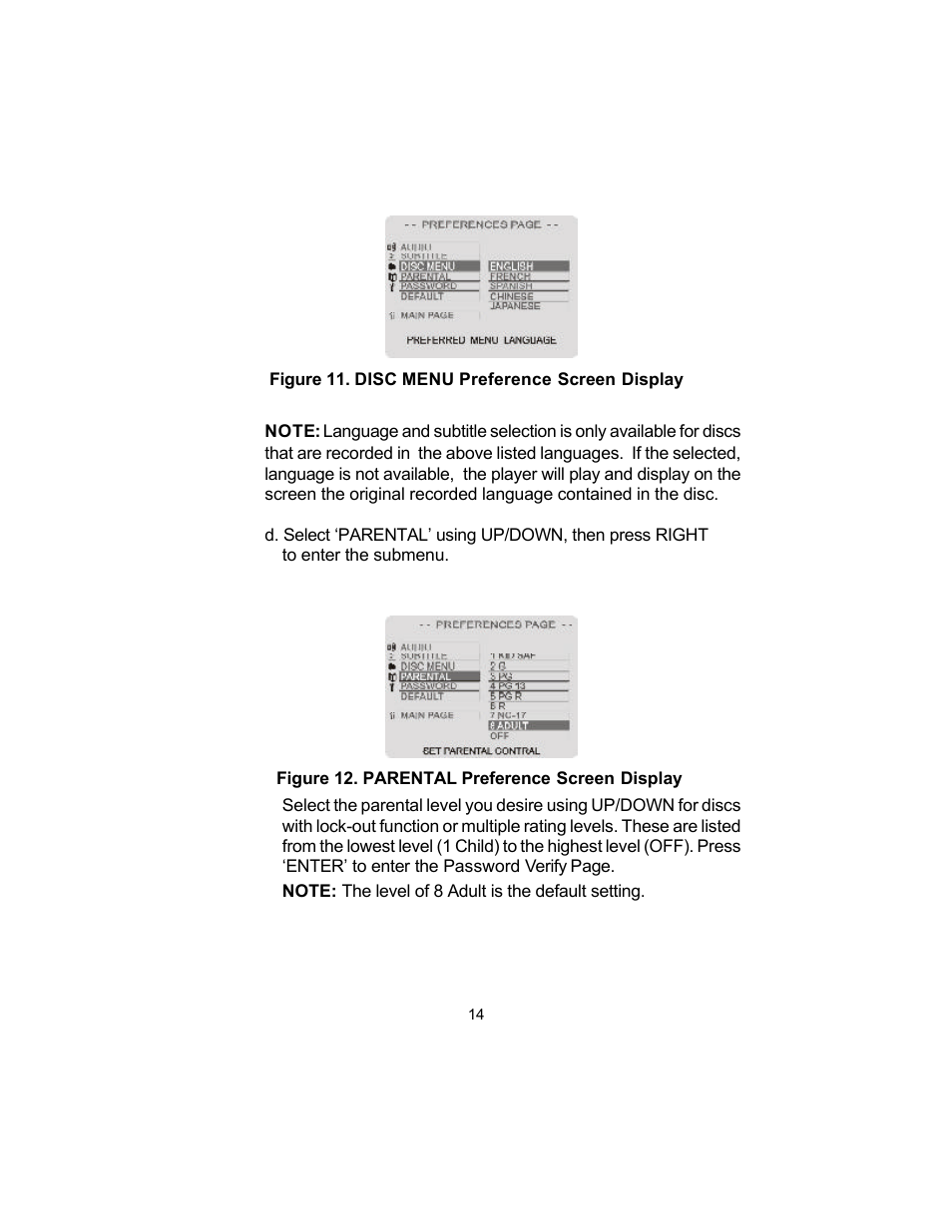 Audiovox VBP50 User Manual | Page 14 / 35