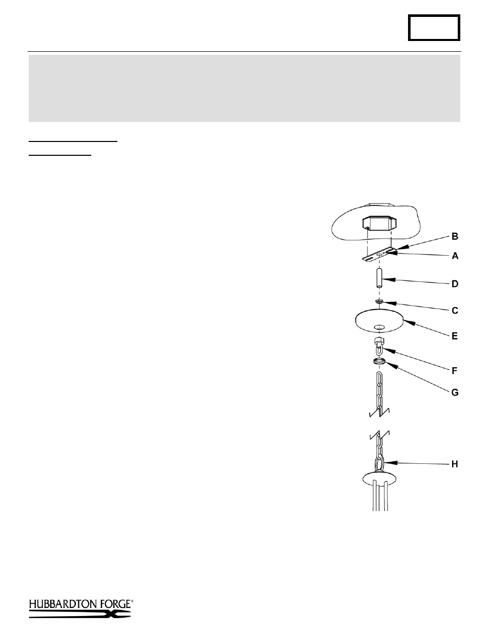 Hubbardton Forge 104107 User Manual | 2 pages