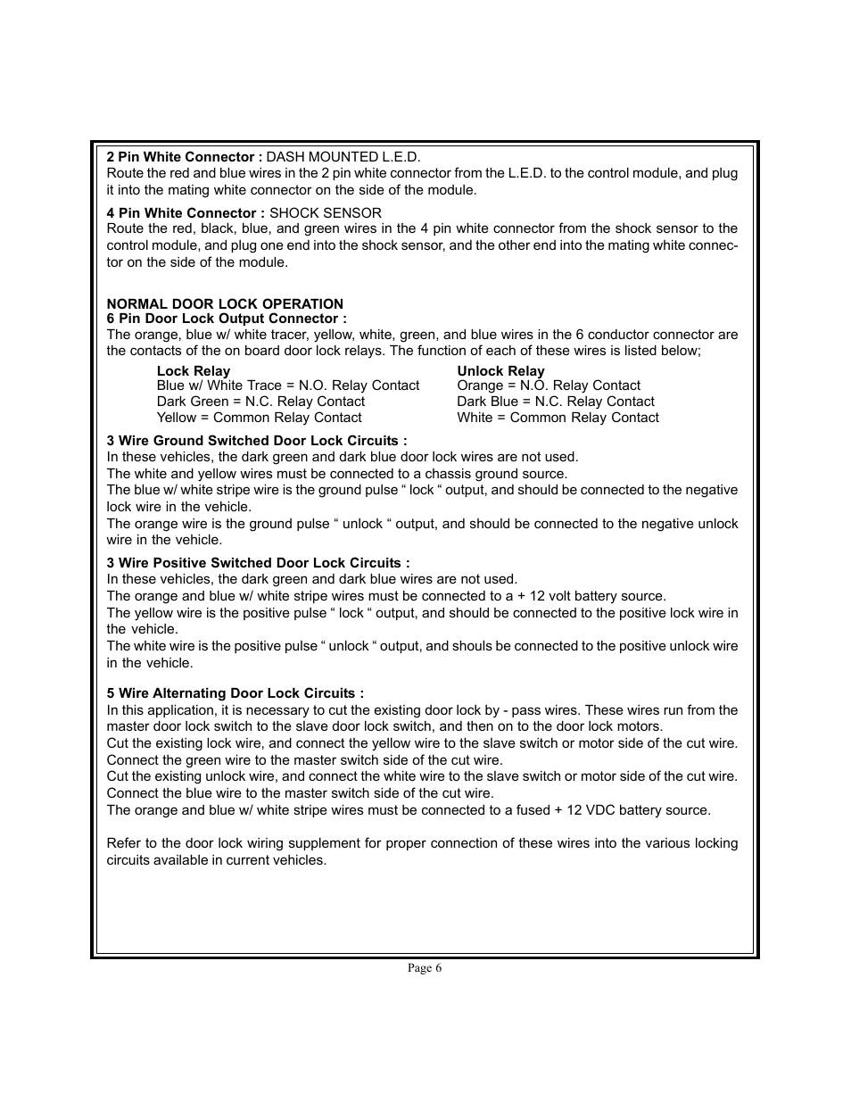 Audiovox APS 600 User Manual | Page 6 / 27