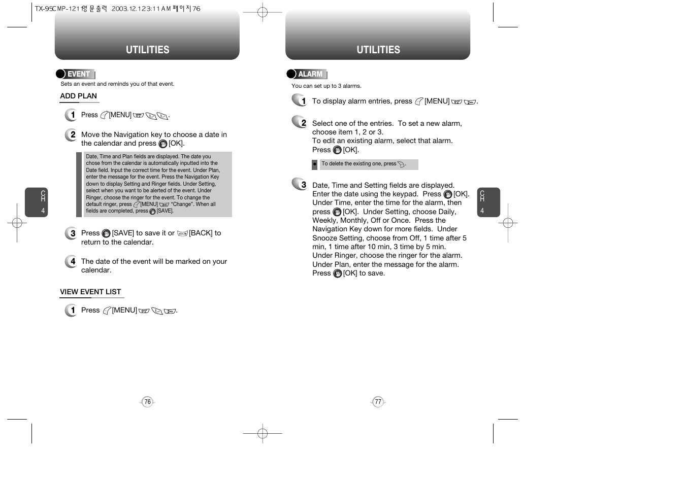 Utilities | Audiovox CDM-8900 User Manual | Page 40 / 137