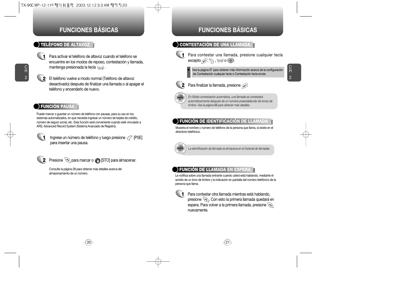 Funciones básicas | Audiovox CDM-8900 User Manual | Page 80 / 137