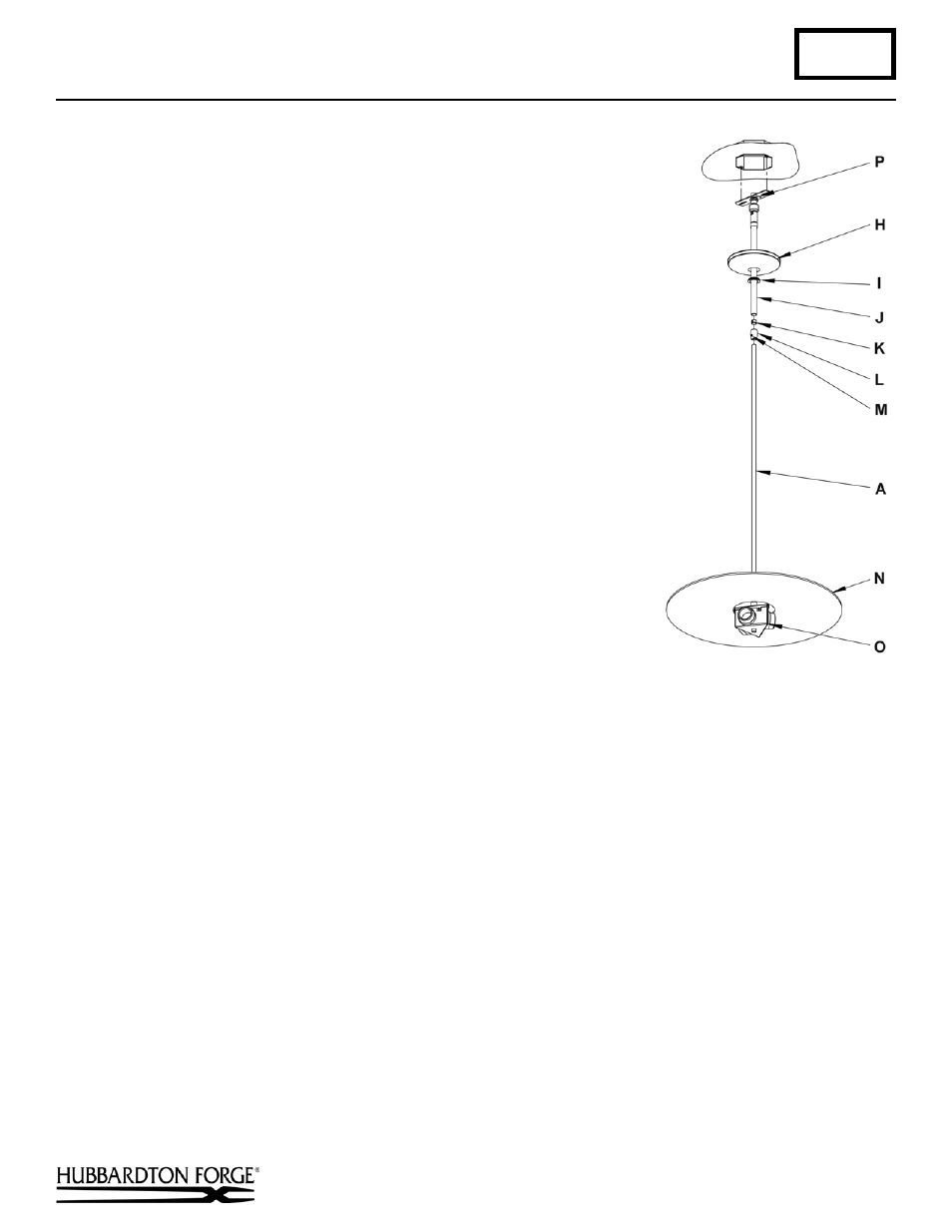 A176, Assembly & installation instructions | Hubbardton Forge 136753 User Manual | Page 2 / 3