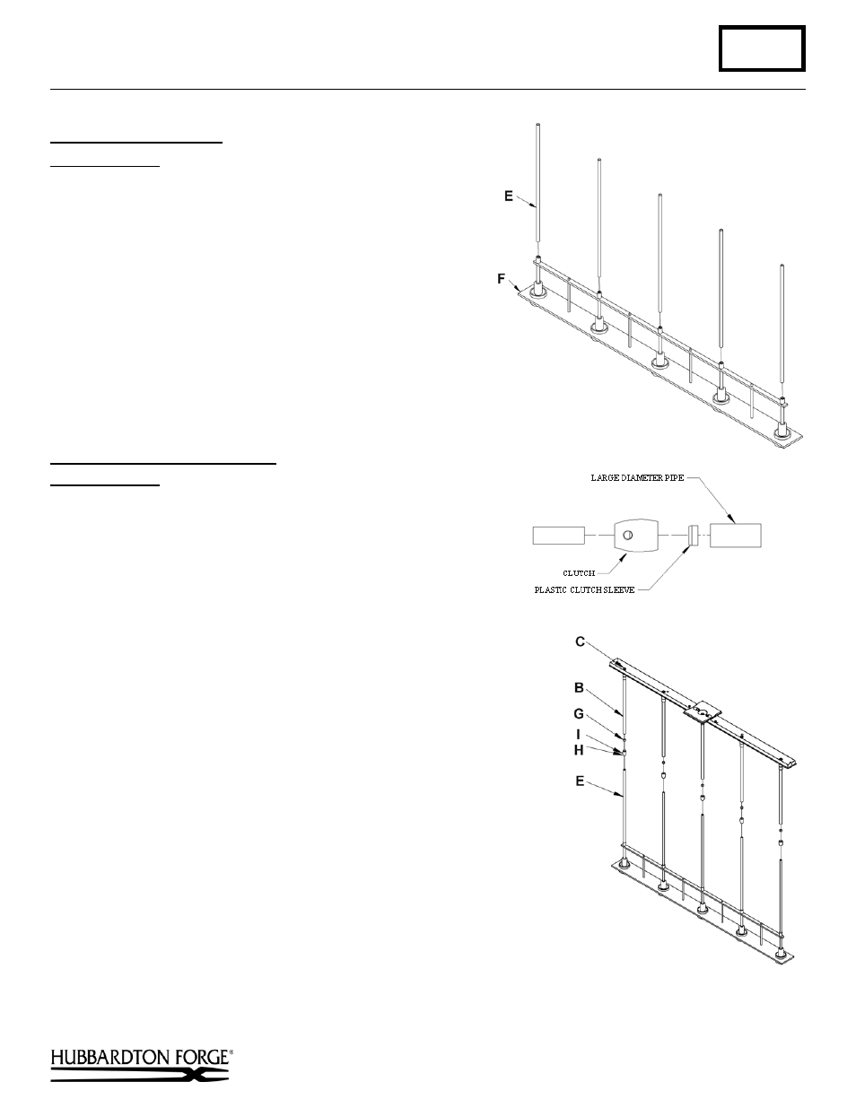 Component parts, A313, Assembly & installation instructions | Hubbardton Forge 137725 User Manual | Page 2 / 4