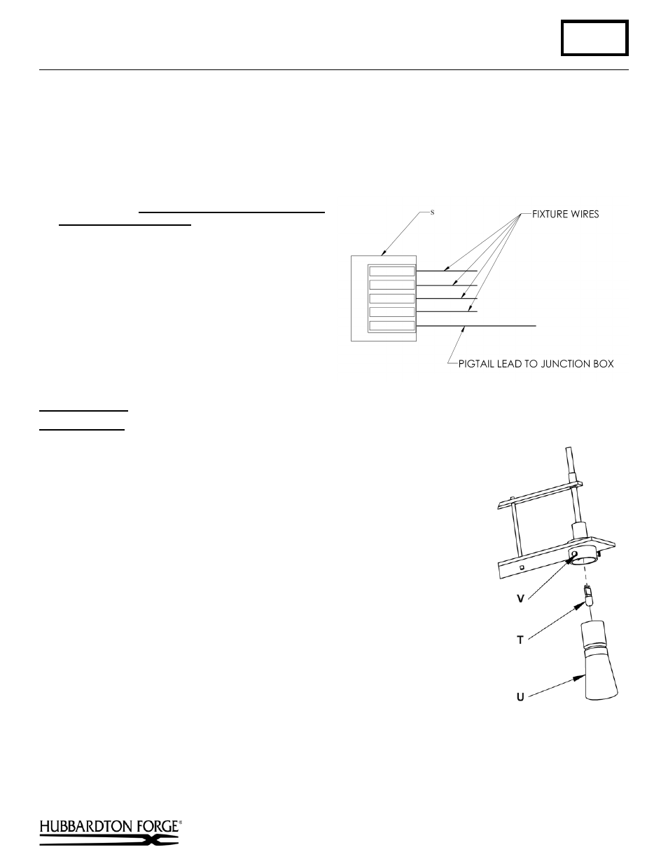 To install glass (figure 7), Component parts, A313 | Assembly & installation instructions | Hubbardton Forge 137725 User Manual | Page 4 / 4