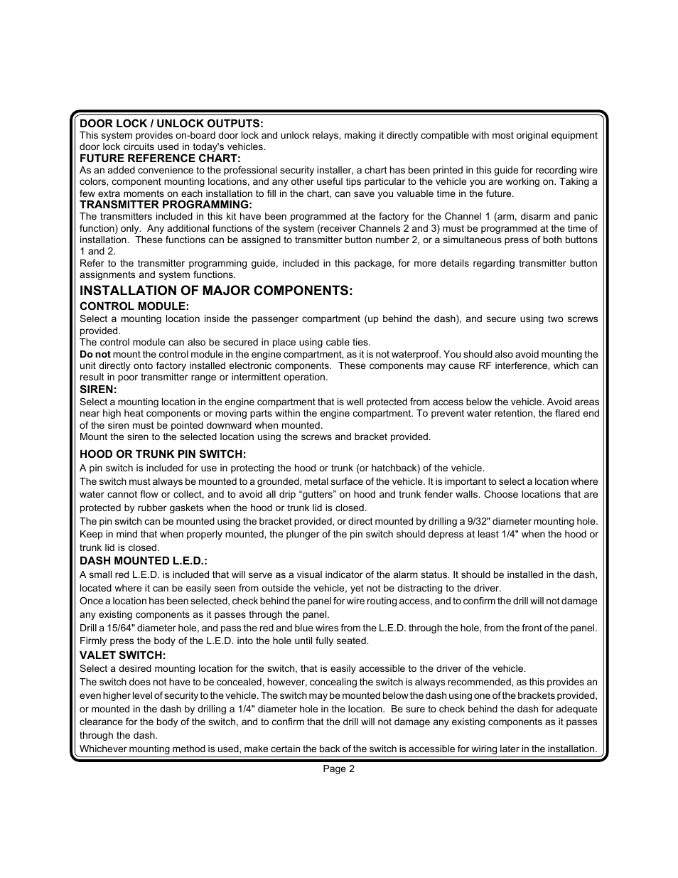 Audiovox APS-35-CL User Manual | Page 3 / 19