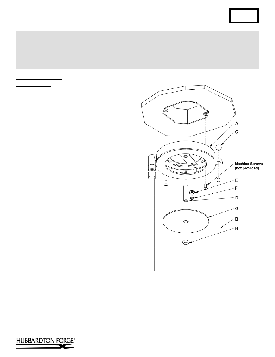 Hubbardton Forge 138805 User Manual | 2 pages