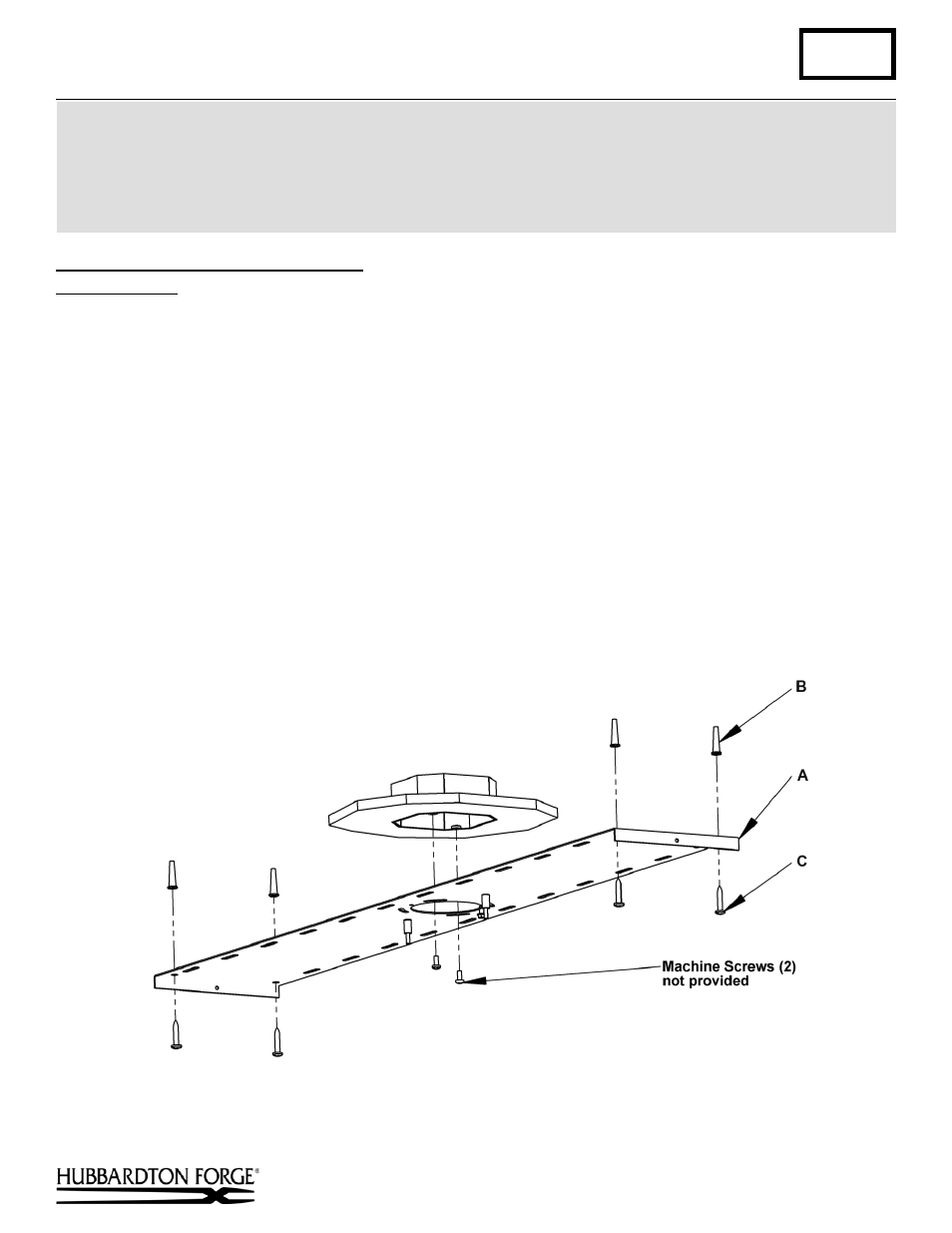 Hubbardton Forge 138815 User Manual | 5 pages