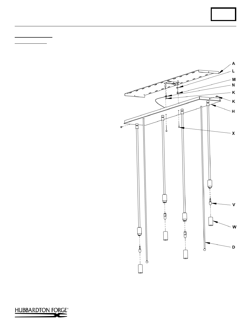 A335, Assembly & installation instructions | Hubbardton Forge 138815 User Manual | Page 3 / 5
