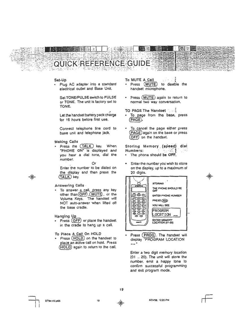 Sat'up, Rfalk)kev, Rpage) | Pnessc^i | Audiovox DT 941 CI User Manual | Page 21 / 48