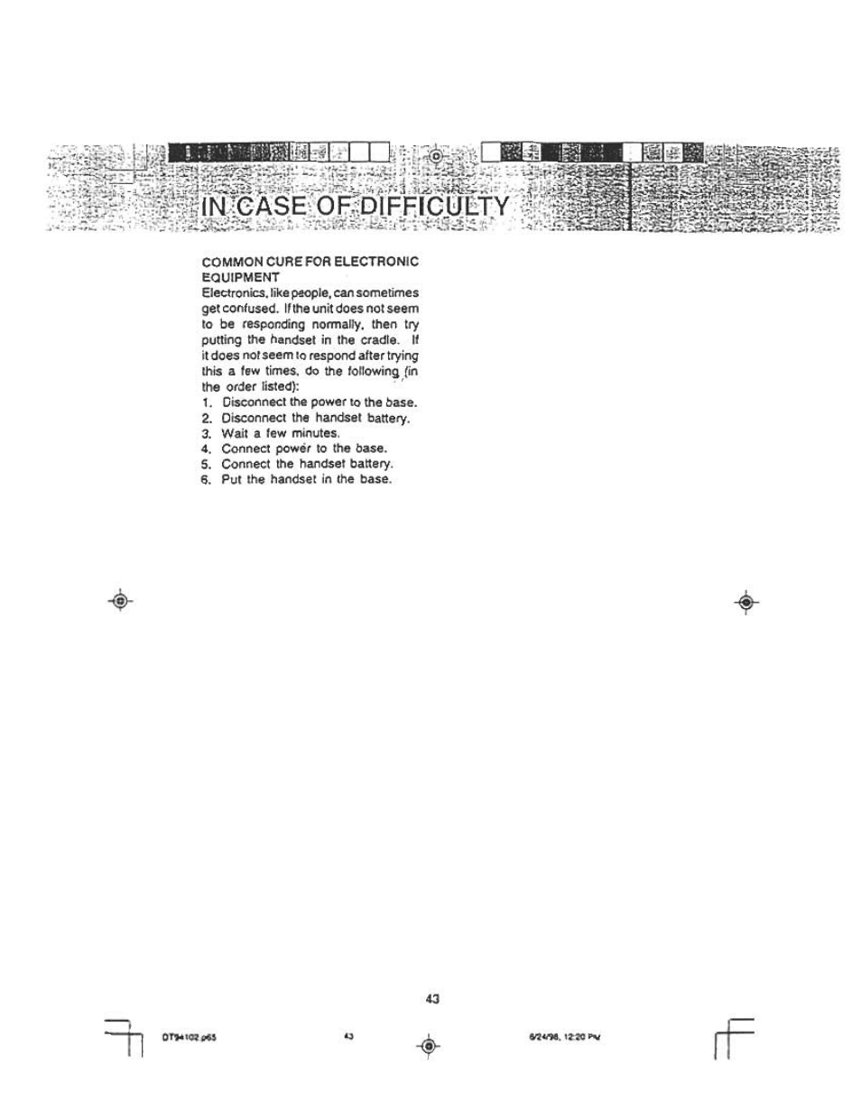 Vavh. 1tvi | Audiovox DT 941 CI User Manual | Page 45 / 48