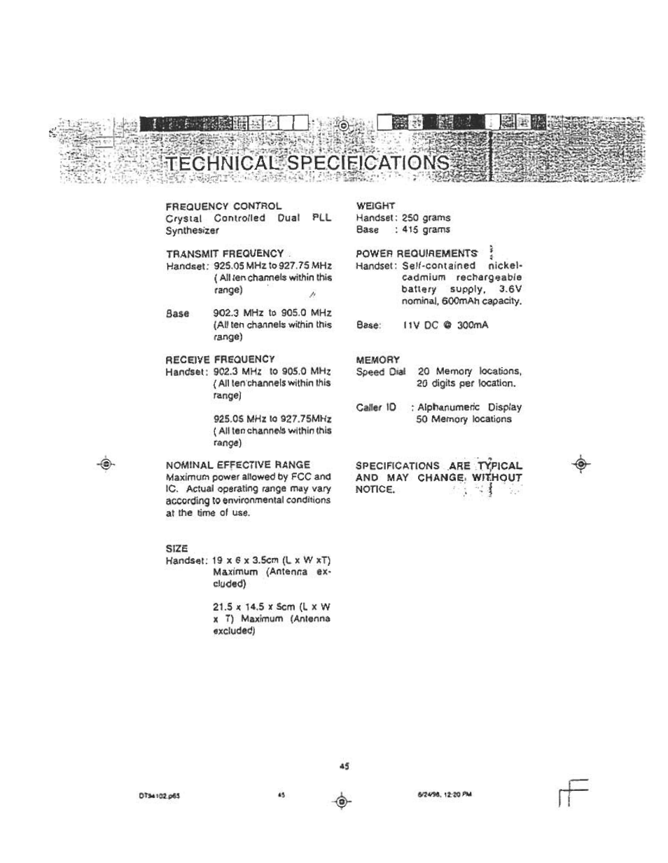 Otumuti | Audiovox DT 941 CI User Manual | Page 47 / 48