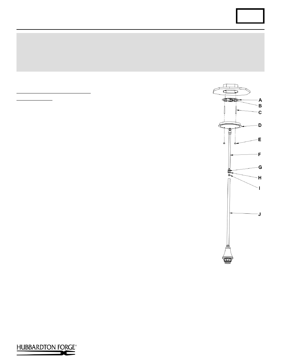 Hubbardton Forge 18264 User Manual | 2 pages