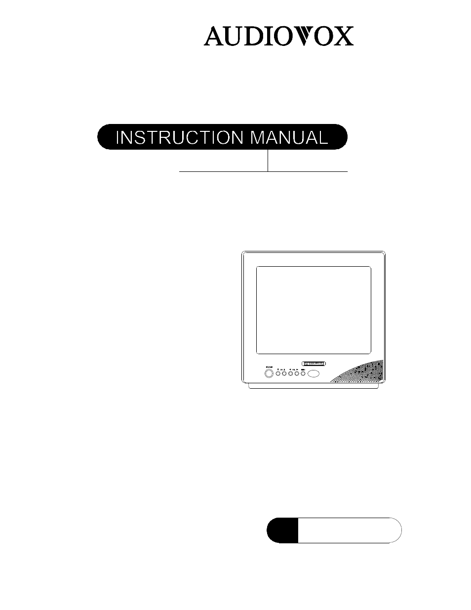 Audiovox AVT1345 User Manual | 27 pages