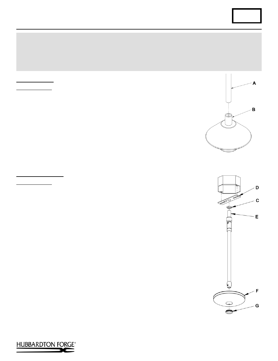 Hubbardton Forge 18455 User Manual | 7 pages