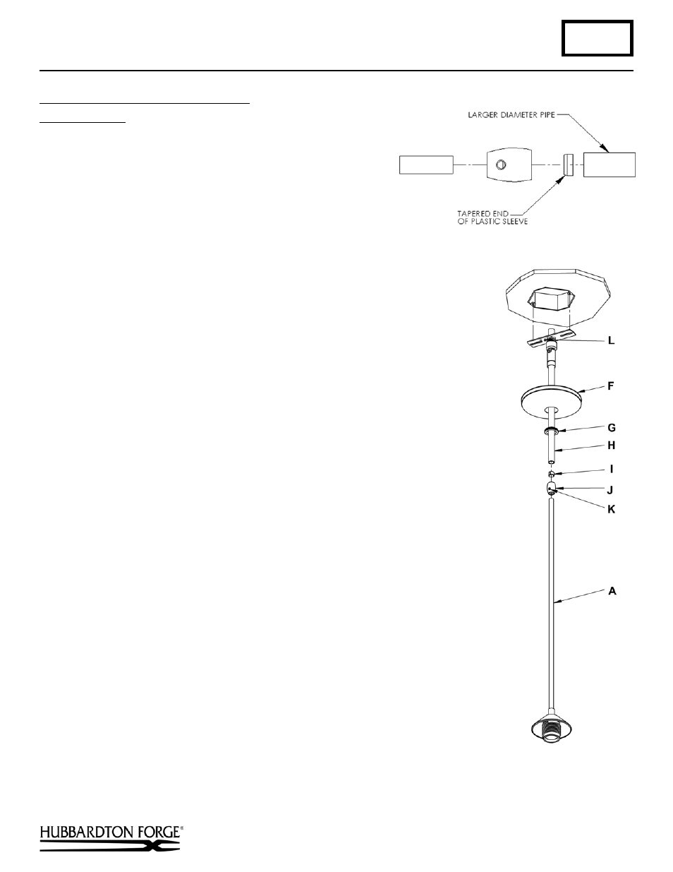 Component parts, A281, Assembly & installation instructions | Hubbardton Forge 18455 User Manual | Page 2 / 7