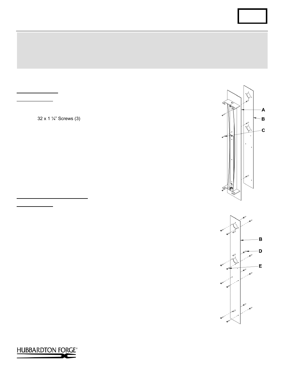 Hubbardton Forge 205955 User Manual | 3 pages