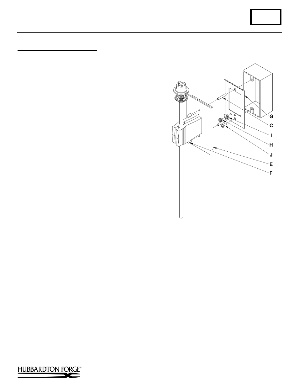 To mount fixture to single box (figure 2), Component parts, B272 | Installation instructions | Hubbardton Forge 204320 User Manual | Page 2 / 3