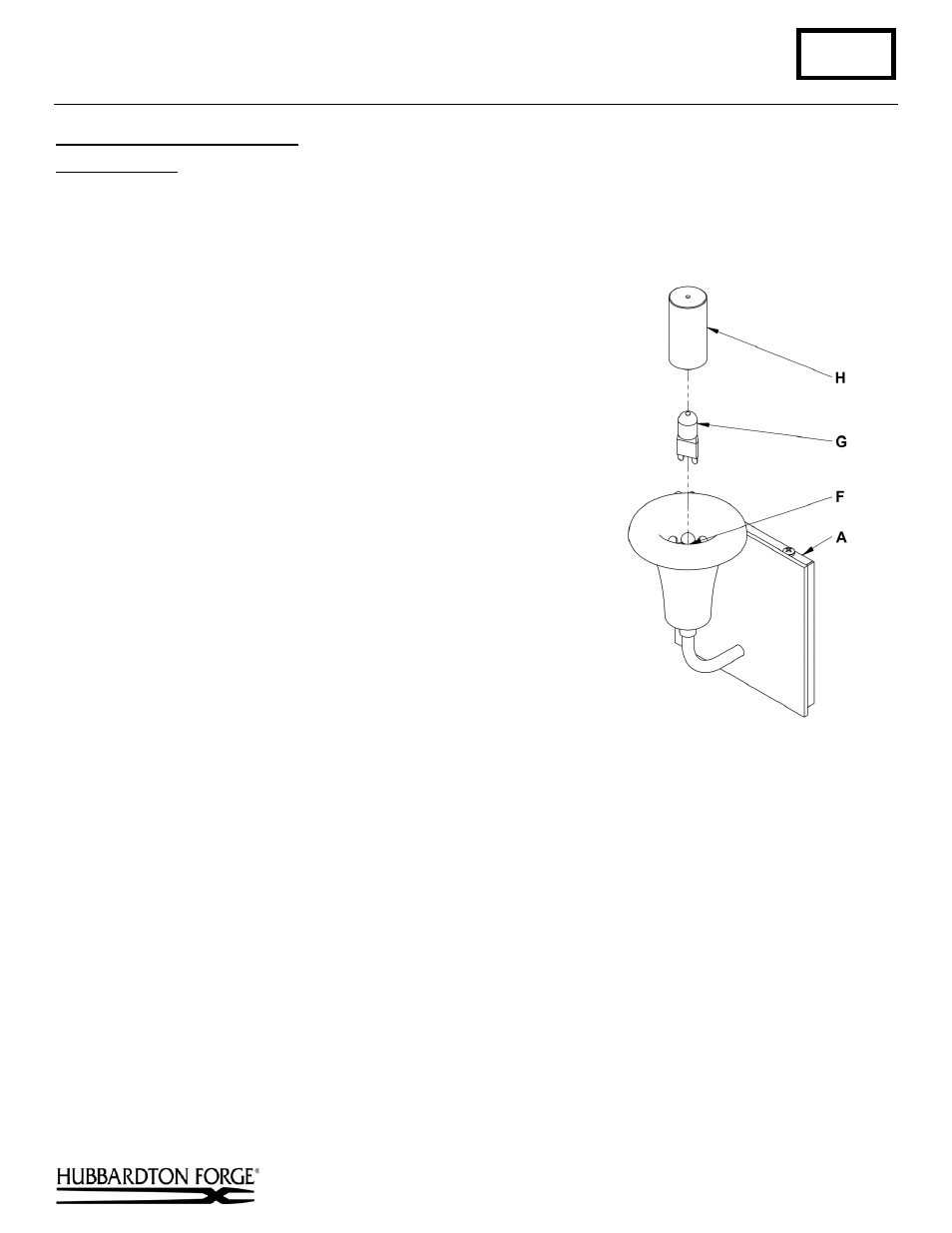 To install bulb & glass shield (figure 2), Component parts, B288 | Installation instructions | Hubbardton Forge 204350 User Manual | Page 2 / 2
