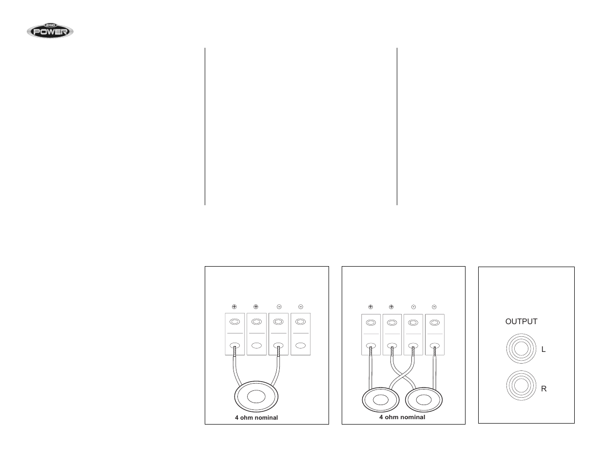 Wiring (continued) | Audiovox Jensen JPA1150M User Manual | Page 8 / 19