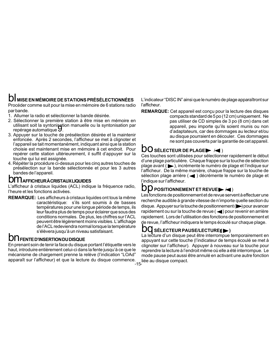 Audiovox P-88 User Manual | Page 16 / 32