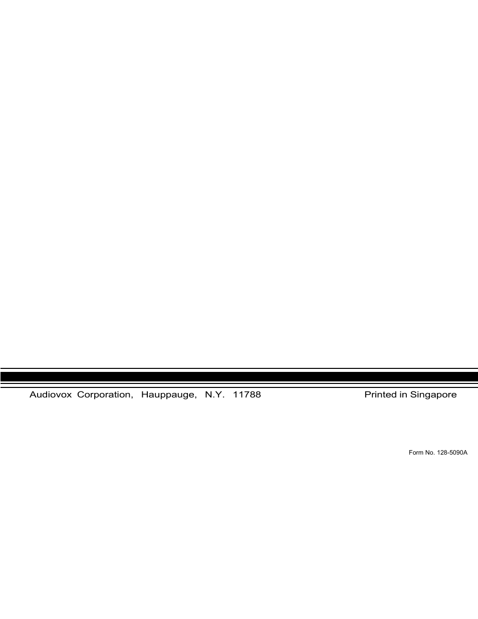 Audiovox P-88 User Manual | Page 32 / 32