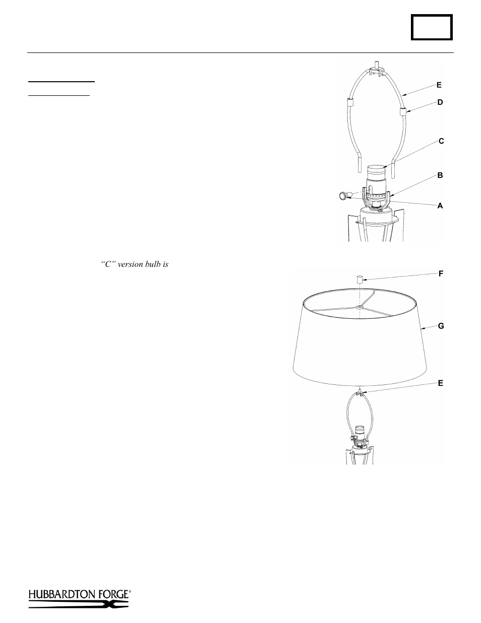 Hubbardton Forge 233070 User Manual | 1 page