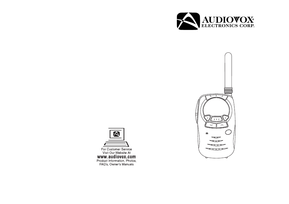 Audiovox FR142 User Manual | 6 pages