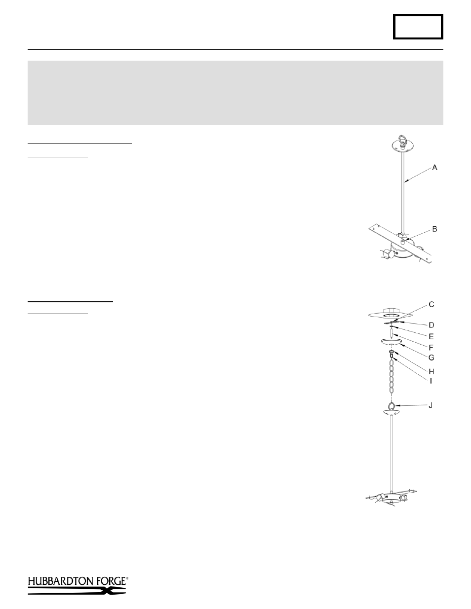 Hubbardton Forge 124450 User Manual | 3 pages